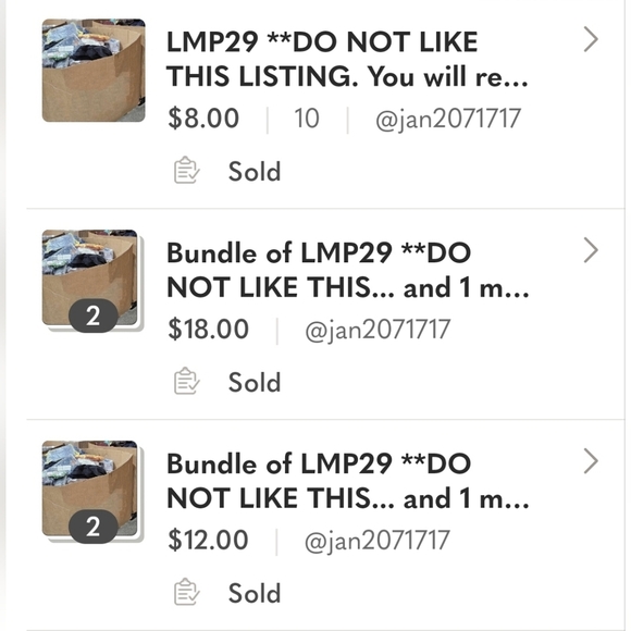 Just for jan2071717 $38 - Picture 1 of 1